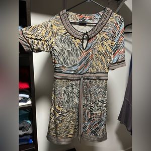 Ladies multi color dress